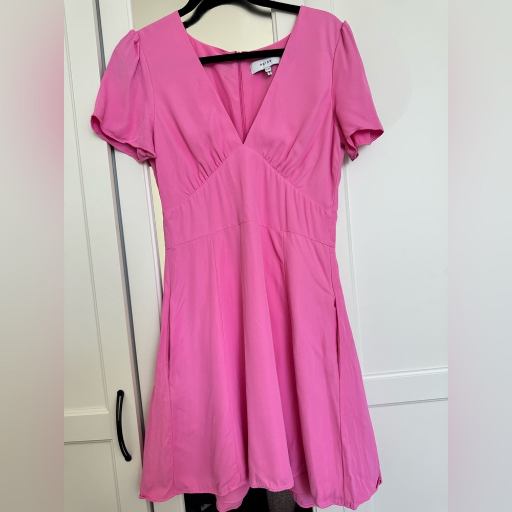 REISS Pink Women's Dress - Picture 6 of 10